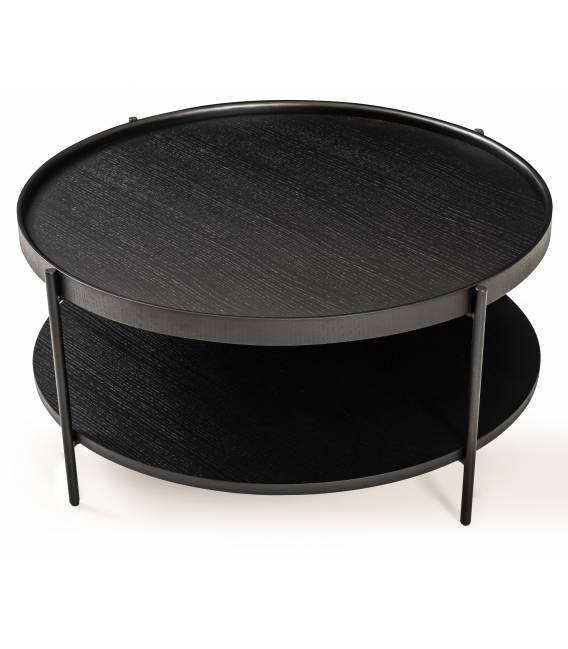 Kavos staliukas HARMONIA Ø84 juodas