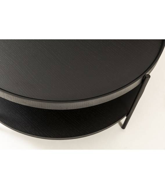 Kavos staliukas HARMONIA Ø84 juodas