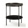 Šoninis staliukas HARMONIA Ø52 juodas