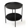 Šoninis staliukas HARMONIA Ø52 juodas