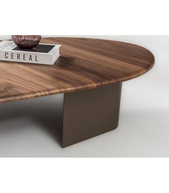 Kavos staliukas KUNLUN 155x81 rudas