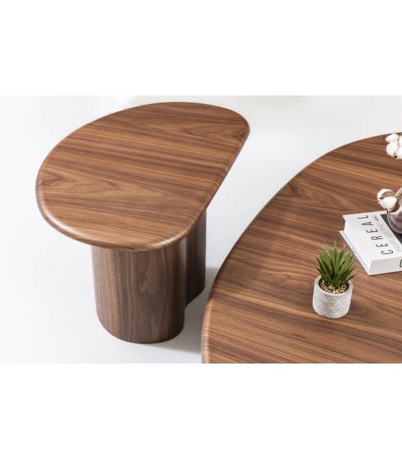 Kavos staliukas KUNLUN 155x81 rudas