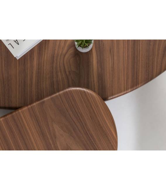 Šoninis staliukas KUNLUN 43x72 rudas