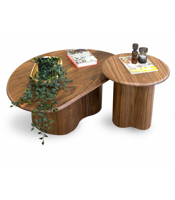 Šoninis staliukas ULUDAG Ø51 riešutmedžio