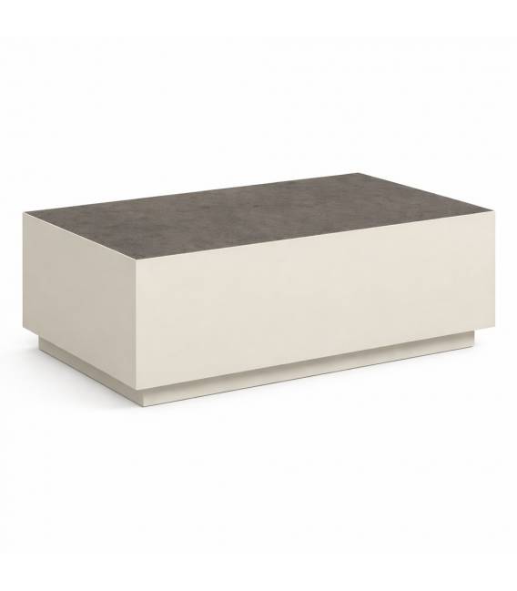 Kavos staliukas SIROM 100x55 chicago concrete/ kreminis