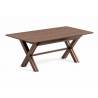 Išskleidžiamas stalas ONIOR 180(480)x100 rudas