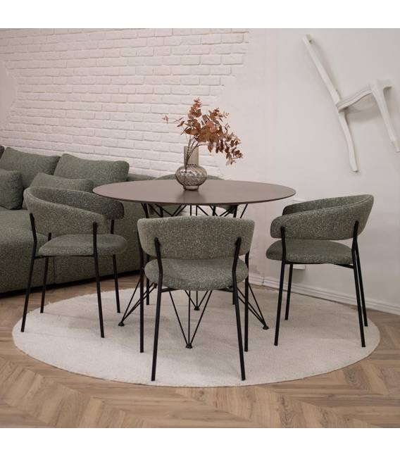 Krėsliukas AMELY samanų žalia