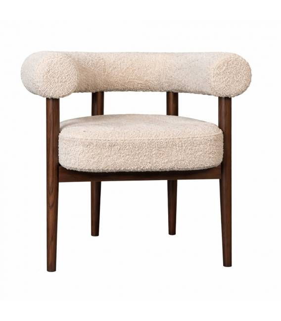 Fotelis MODERN rusvas