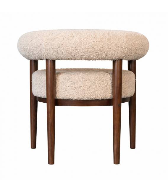 Fotelis MODERN rusvas