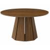 Išskleidžiamas apvalus stalas BRONX Ø100(140)x76 rudas