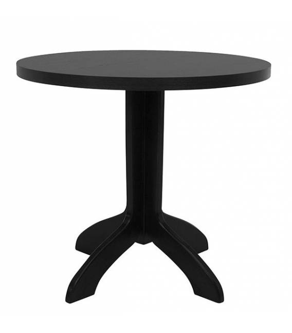 Apvalus stalas CLASSY Ø75 juodas