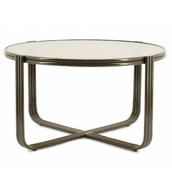 Kavos staliukas GROOVY Ø63 rudas