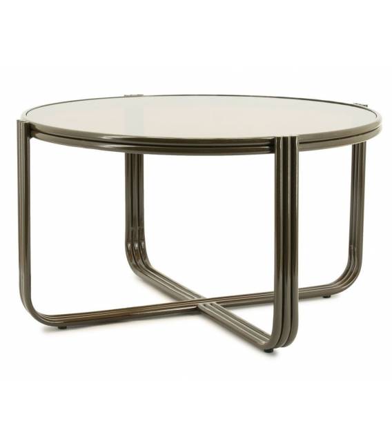 Kavos staliukas GROOVY Ø63 rudas