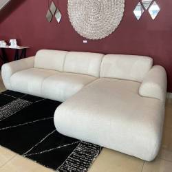 Minkštas kampas CLOUD 300x177 baltas