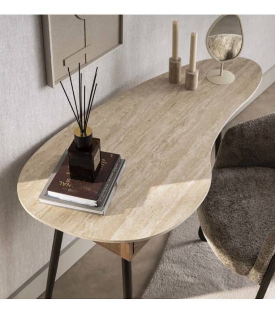 Konsolė TRAVINO 127x62 ruda