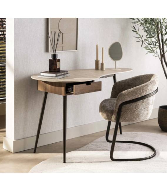 Konsolė TRAVINO 127x62 ruda