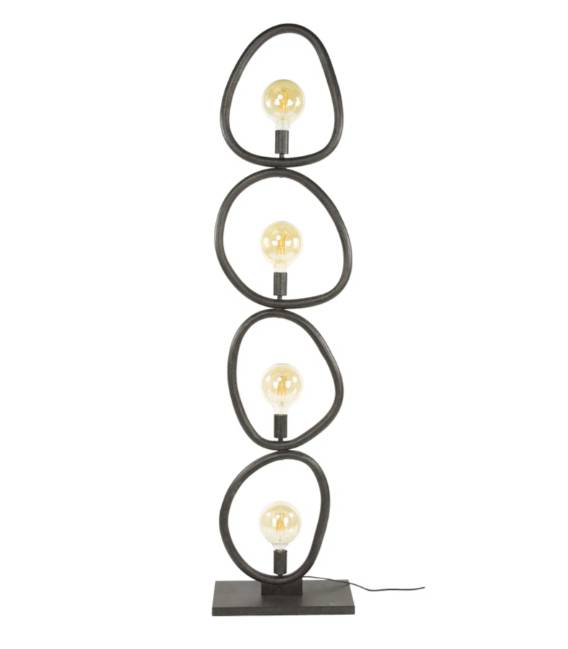 Šviestuvas PEBBLE juodas