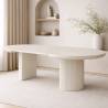 Išskleidžiamas stalas TARIFFA Ø120(200) silves