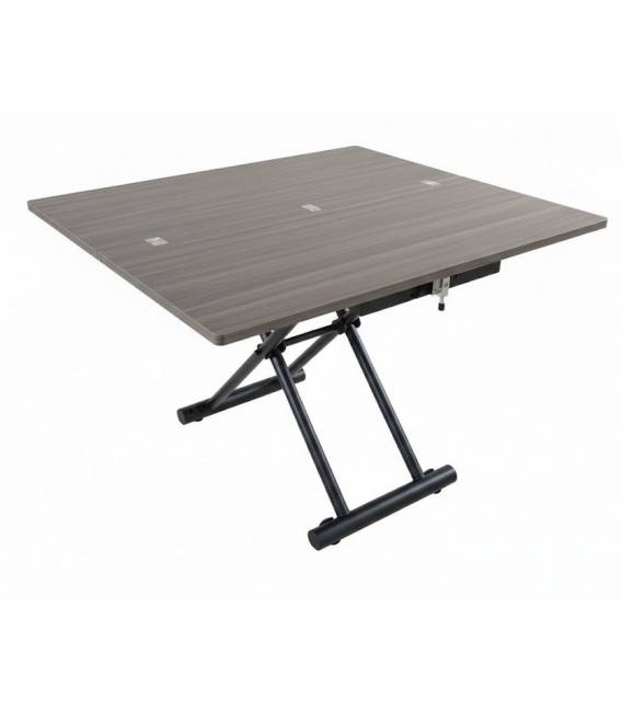 Transformuojamas kavos staliukas LINARO 100x45(90) rudas