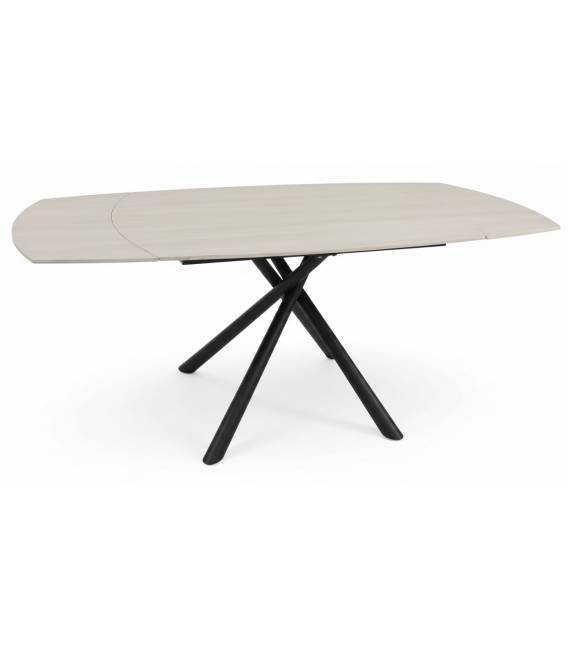 Išskleidžiamas stalas TORRETTA 120(179)x90 rusvas