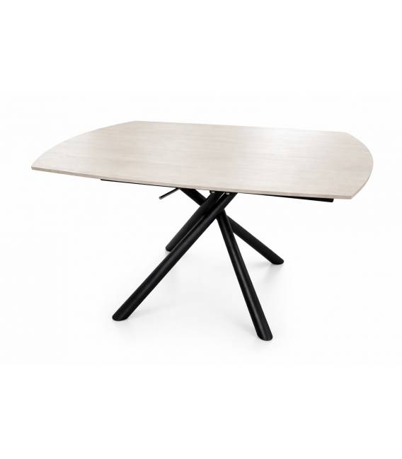 Išskleidžiamas stalas TORRETTA 120(179)x90 rusvas