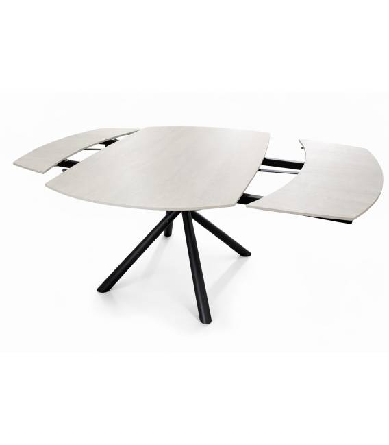 Išskleidžiamas stalas TORRETTA 120(179)x90 rusvas