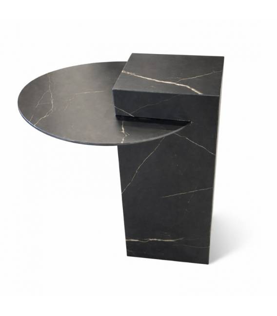 Šoninis staliukas ASPRA 45x50 juodas