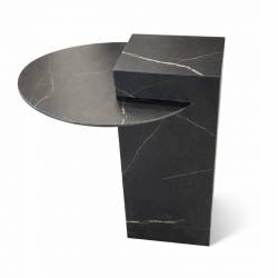 Šoninis staliukas ASPRA 45x50 juodas