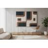 Paveikslas VELVETA-B 83x123 rudas/juodas