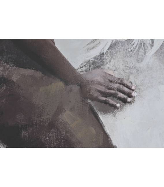 Paveikslas UNICA-B 100x140 pilkas/rudas