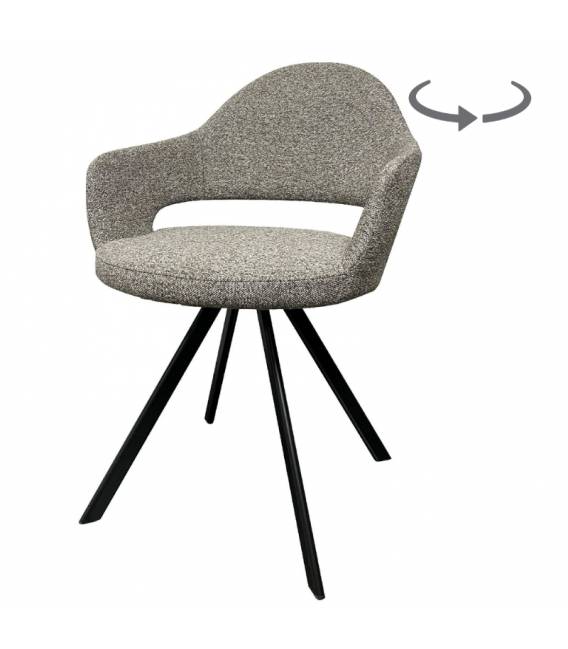 Krėsliukas MARTINA rudas/ sukasi