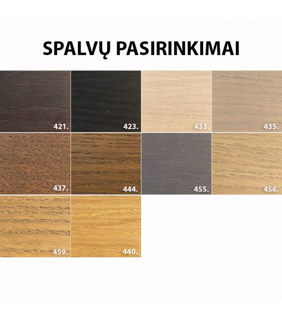 Išskleidžiamas stalas VEGA 160(210)x90 tamsiai rudas