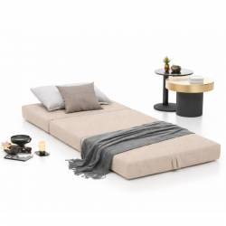 Pufas NOMAD 90x65 rusvas