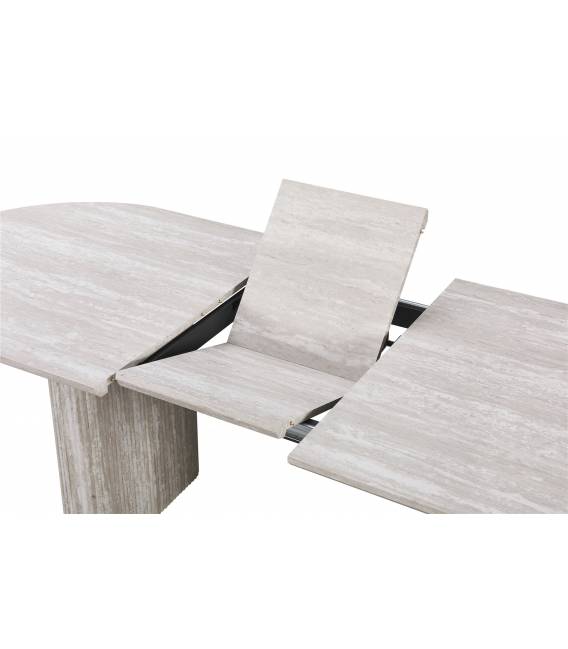 Išskleidžiamas stalas VALENTO 180(220)x90x76 smėlio