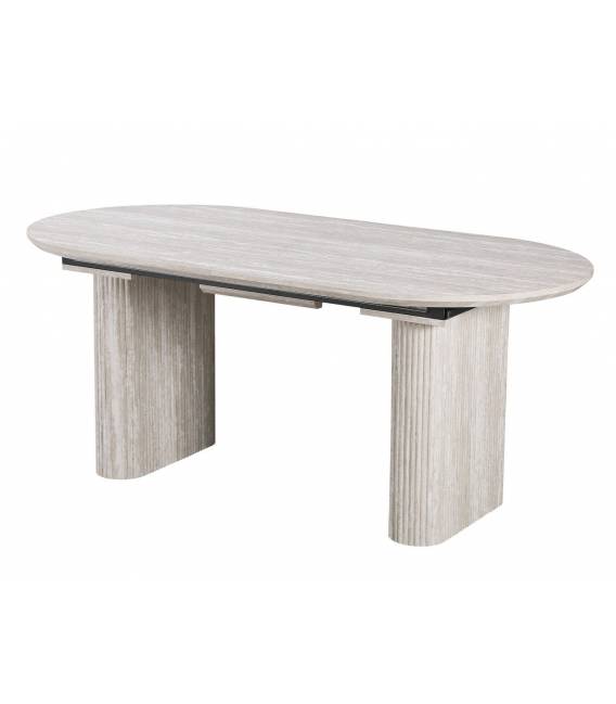 Išskleidžiamas stalas VALENTO 180(220)x90x76 smėlio