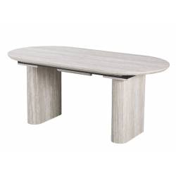 Išskleidžiamas stalas VALENTO 180(220)x90x76 smėlio