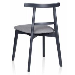 Kėdė MELIO pilka/juoda