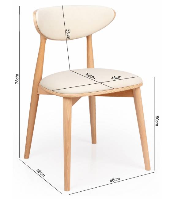 Kėdė VILE beige