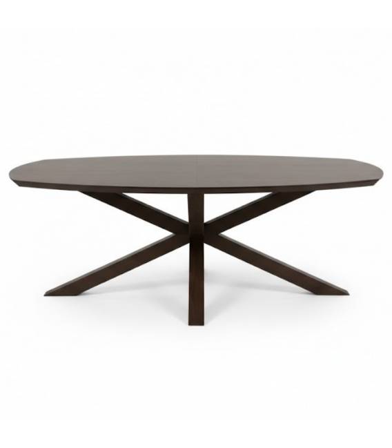 Stalas TANGO 200x100 tamsiai rudas