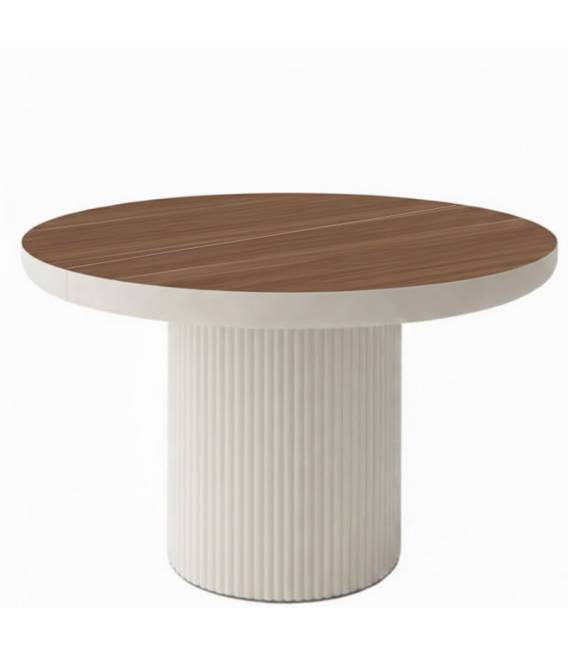 Išskleidžiamas stalas TARIFFA Ø120(200) victorya ceviz