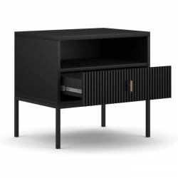 Naktinė spintelė COSS 54x39 juoda