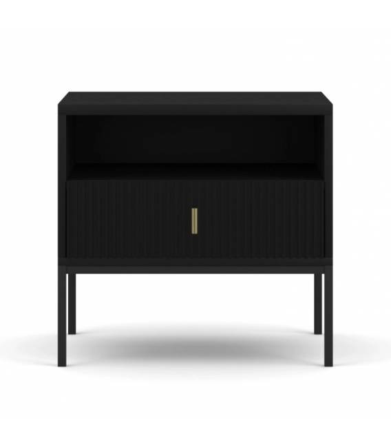 Naktinė spintelė COSS 54x39 juoda