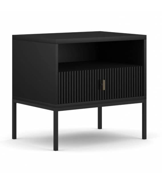 Naktinė spintelė COSS 54x39 juoda