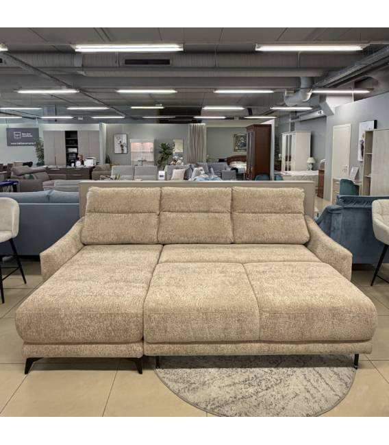 Minkštas kampas MARIBEL 270x160 rusvas