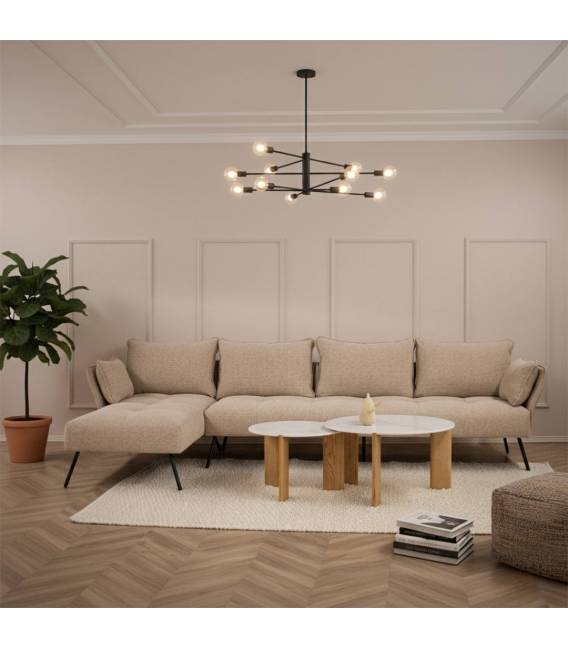 Sofa SIENNA 260x95 kreminė