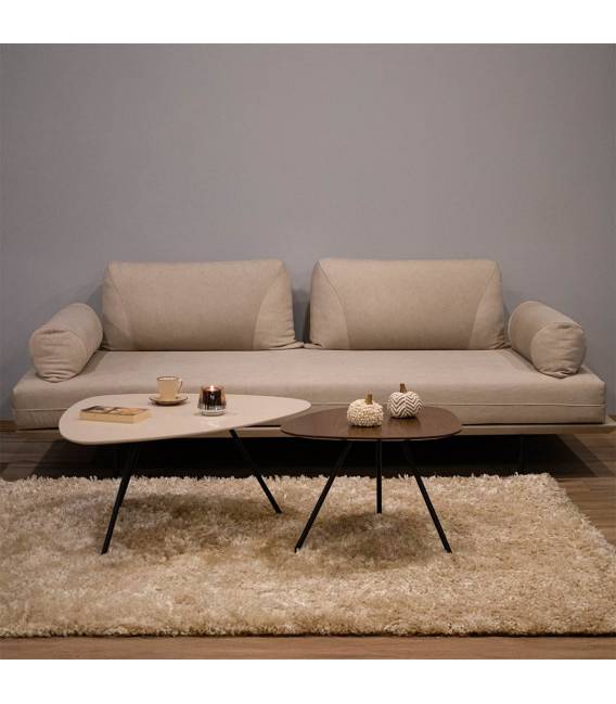 Sofa BELLA 205x105 rusva