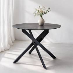 Apvalus stalas TAIAN Ø90 vulcano roca