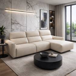 Minkštas kampas BACCARAT 280x150 rusvas