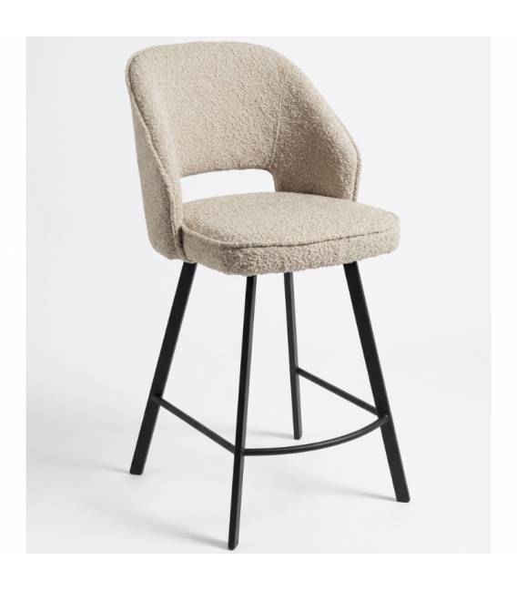 Pusbario kėdė ANDRE rusva/sukasi