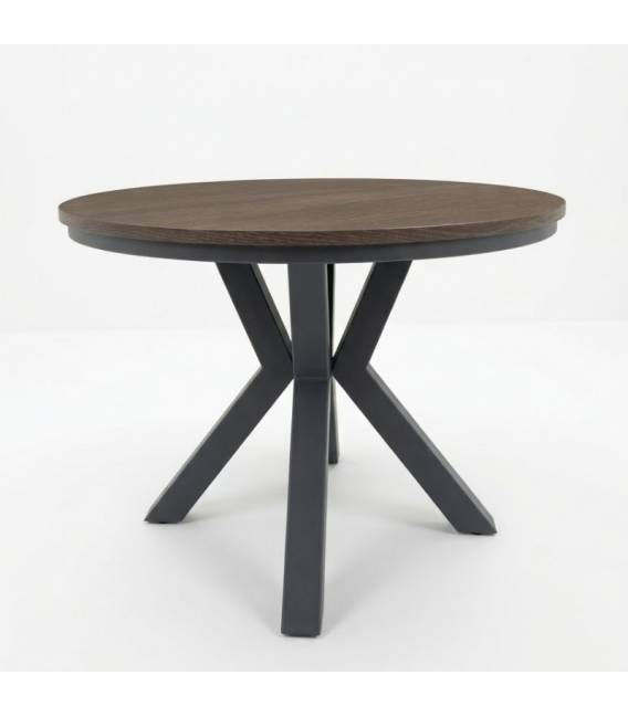 Apvalus stalas MOCO Ø100(180) ąžuolo